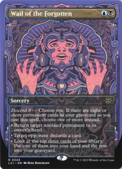 Wail of the Forgotten (Borderless) R The Lost Caverns of Ixalan 343 NM - Image 1