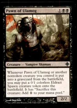 MTG Pawn of Ulamog LP Light Play Rise of the Eldrazi [2850] - Image 1