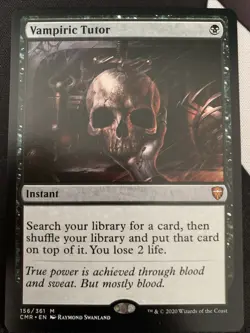 Vampiric Tutor Commander Legends Regular - Image 1