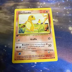 1999 Italian Pokemon TCG 1st EDITION ITALIAN BASE SET CHARMANDER - Image 3