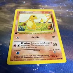 1999 Italian Pokemon TCG 1st EDITION ITALIAN BASE SET CHARMANDER - Image 5