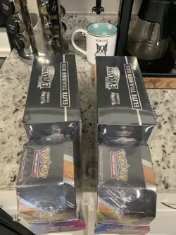 Pokemon Sword and Shield Evolving Skies Elite Trainer Box ETB and Tin Costco X 2 - Image 3