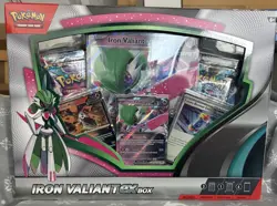 POKEMON TCG IRON VALIANT ex BOX SET FACTORY SEALED NEW - Image 1