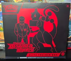 POKEMON TCG Destined Rivals Elite Trainer Box (ETB) Sealed In Hand - Image 1