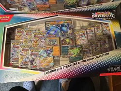 Pokemon Prismatic Evolutions Lucario & Tyranitar EX Premium Collection (x2) - Image 2