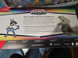 Pokemon Prismatic Evolutions Lucario & Tyranitar EX Premium Collection (x2) - Image 3