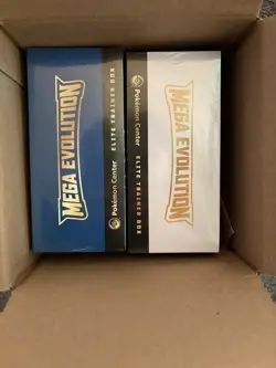 Pokemon TCG Mega Evolution Pokemon Center ETBs Set of 2 - Image 1