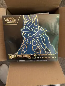 Pokemon TCG Mega Evolution Pokemon Center ETBs Set of 2 - Image 3