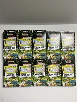 LOT OF 10: Pokemon TCG Knock Out Collection - New Sealed Box FREE SHIPPING - Image 1