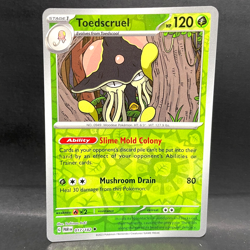 2023 POKEMON PARADOX RIFT TOEDSCRUEL 017/182 REVERSE HOLO (UNCOMMON) - Image 1
