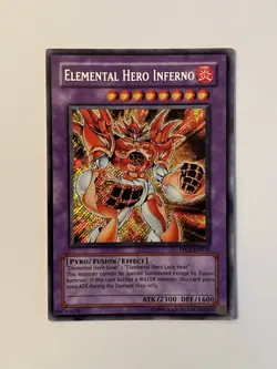 Elemental Hero Inferno PP02-EN010 Premium Pack 2 Unlimited - Image 1
