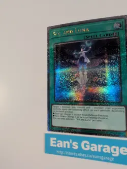 YuGiOh Sol and Luna 1st Ed RA02-EN068 Quarter Century Secret rare - MN - Image 3