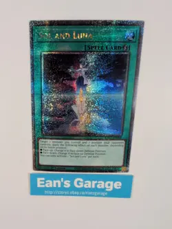 YuGiOh Sol and Luna 1st Ed RA02-EN068 Quarter Century Secret rare - MN - Image 5