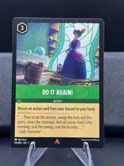 Disney Lorcana, The First Chapter - Do It Again, #94/204 - Action Card - Image 1