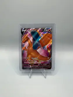 Pokemon TCG Charizard V SWSH Black Star Promo Holo Card SWSH050 NM - Image 1