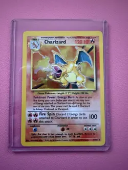 Charizard Stage 2 Holo 120 HP Pokemon Card - Image 1