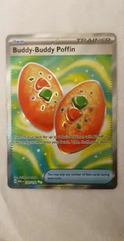 Buddy-Buddy Poffin - 167/132 - Mega Evolution - NM/M - Pokemon Card - ENGLISH - Image 1