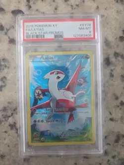 Latias XY78 Promo Card XY Promos PSA 8 NM-MT Pokemon TCG - Image 1