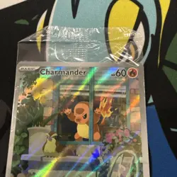 Pokemon Trading Card Game Charmander Black Star Promo SVP 044 - Image 2