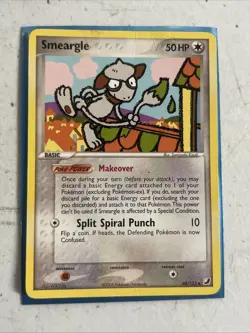 Pokemon EX Unseen Forces 48/115 Card - Smeargle - Image 1