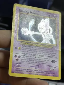 Shining Mewtwo 109/105 Neo Destiny 2000 Holo Rare WOTC Pokemon Card TCG - Image 5