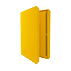 GameGenic Card Storage Zip Up 8 Pocket - Yellow New - Image 1
