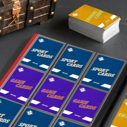 Trading Card Binder 9 Pocket, 360 Pockets Collectible Trading Card Album, Sports - Image 5