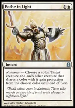 Bathe in Light - Medium Play MTG Commander - Image 1