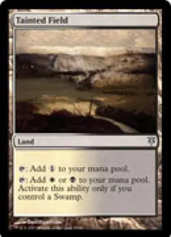 Tainted Field - Medium Play MTG Duel Decks: Sorin vs Tibalt - Image 1