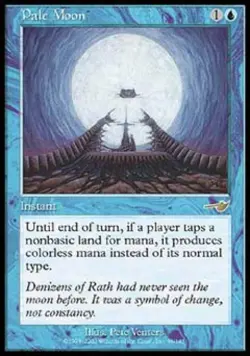 Pale Moon - Medium Play MTG Nemesis - Image 1