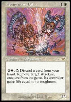 Avenger en-Dal - Medium Play MTG Nemesis - Image 1