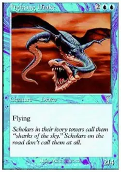Fighting Drake - Medium Play MTG 7th Edition - Image 1