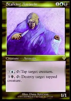 Stalking Assassin - Medium Play MTG Invasion - Image 1