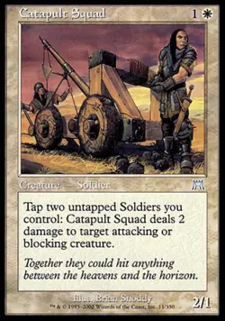 Catapult Squad - Medium Play MTG Onslaught - Image 1