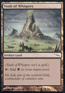 Vault of Whispers - Medium Play MTG Mirrodin - Image 1