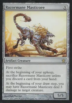 Razormane Masticore - Medium Play MTG Fifth Dawn - Image 1