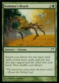 Kodama's Reach - Medium Play MTG Champions of Kamigawa - Image 1