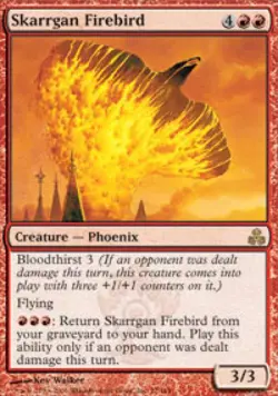 Skarrgan Firebird - Medium Play MTG Guildpact - Image 1