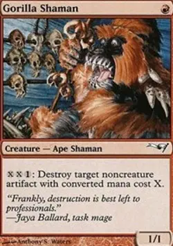 Gorilla Shaman - Medium Play MTG Coldsnap Theme Deck Reprints - Image 1