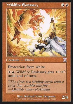Wildfire Emissary - Medium Play MTG Time Spiral Time Shifted - Image 1