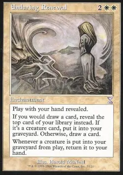 Enduring Renewal - Medium Play MTG Time Spiral Time Shifted - Image 1