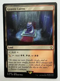 Graven Cairns #401 | Near Mint | Final Fantasy FIC | Magic MTG - Image 1
