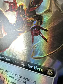 MTG Foil BL Marvel's Spider-Man SPM Iron Spider, Stark Upgrade (0279) MINT - Image 2