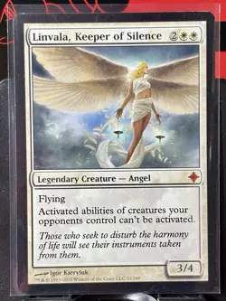 Linvala, Keeper of Silence - Reg - MTG - Rise of the Eldrazi - 33/248 - M ~ NM - Image 2