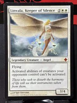 Linvala, Keeper of Silence - Reg - MTG - Rise of the Eldrazi - 33/248 - M ~ NM - Image 3