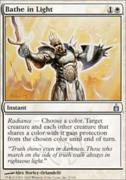 Bathe in Light -Foil Medium Play MTG Ravnica - Image 1