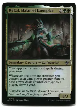 MTG Kutzil, Malamet Exemplar FOIL U The Lost Caverns of Ixalan 232 LP - Image 1