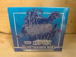 Pokemon TCG: Elite Trainer Box - Battle Styles (Rapid Strike Blue) - Image 1