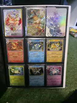 Pokemon Tcg Prismatic Evolutions Bundle Binder,Playmat,Tin And More - Image 2