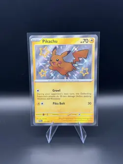 2024 Pokemon SV Paldean Fates PAF EN Pikachu #131/091 - Image 1